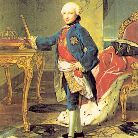 Ferdinando IV bambino